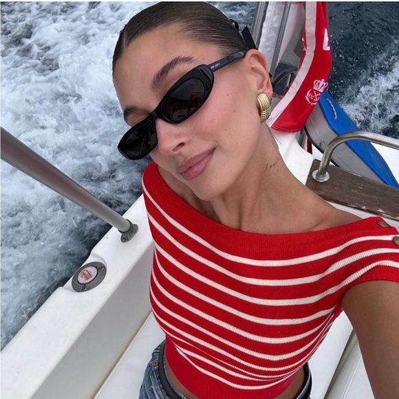 Saint Laurent Black Sunglasses - Picture 3 of 5